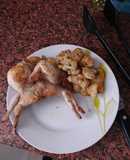 Codorniz a la plancha