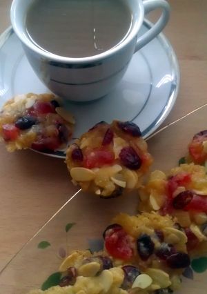 A picture of Vickys Festive Florentines, GF DF EF SF NF.