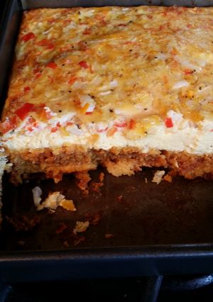 A picture of Tamale Egg Casserole.