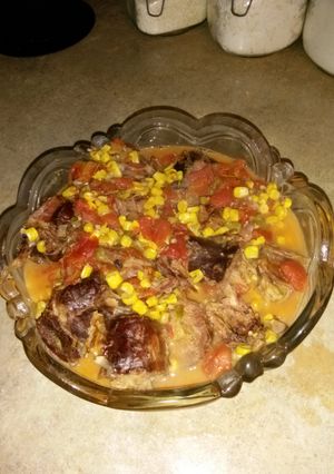 A picture of Preacher Paul Smoked Neck Bone Stew.