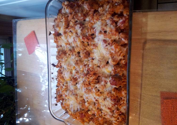 Recipe of Homemade Baked chicken pasta dish