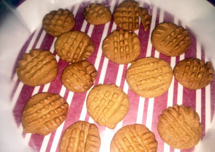 Recipe of Any-night-of-the-week Gabby`s Famous (Flourless) Peanut Butter Cookies