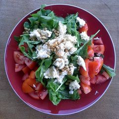 A picture of Rocket Caprese Salad.