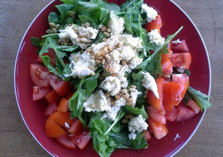 Recipe of Super Quick Homemade Rocket Caprese Salad