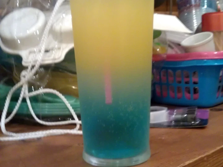 Simple Way Make Recipe Green Frog Drink (Perfect Party Drink) that is Delicious, So Delicious}