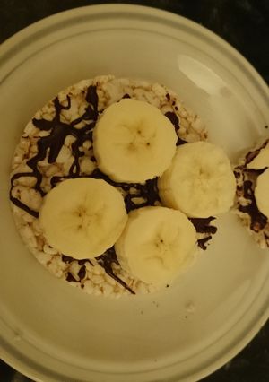 A picture of Choconana ricecake.