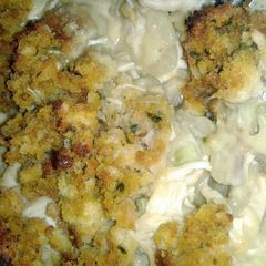 Chicken Dressing Casserole A picture of Chicken Dressing Casserole.