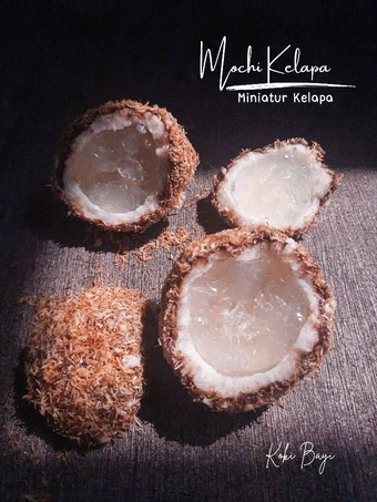 Langkah Mudah untuk Menyiapkan Resep Mochi Kelapa / Miniatur Kelapa yang  Bikin Ketagihan Anti Ribet, Mantap Sekali