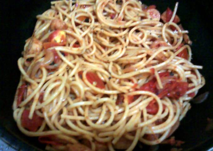 spaghetti arrabiata