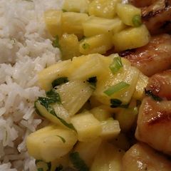 A picture of Pineapple Salsa.