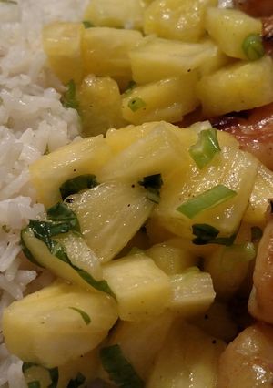A picture of Pineapple Salsa.