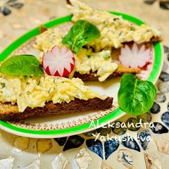 A picture of Cheese snack on toast.