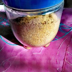 A picture of Homemade chaat masala.