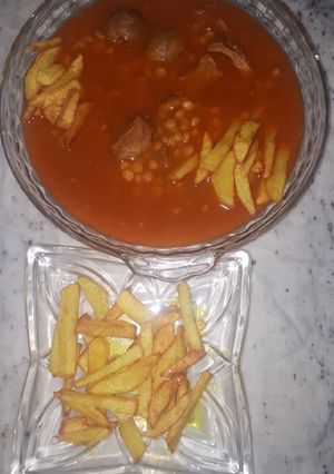 عکسی از دستور خورشت قیمه