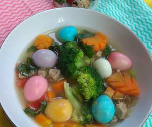 Resep Mudah Sup telur puyuh pelangi Mantul Banget Resep Mudah Sup telur puyuh pelangi Mantul Banget
