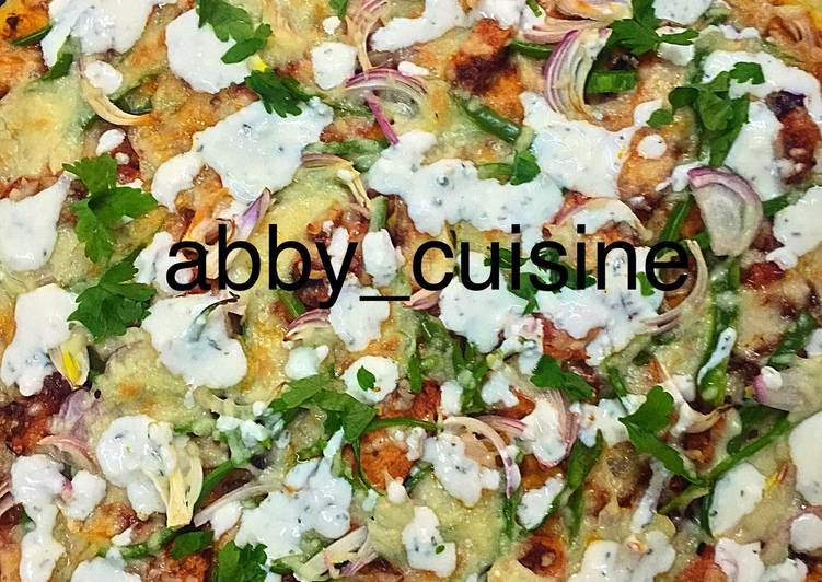 طريقة عمل بيتزا تندوري ماسالا
