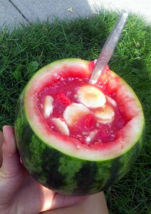 A picture of Happy Watermelon Bowl.