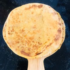 A picture of Soft Makki di roti.