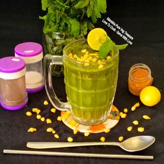 A picture of Mint Jaljeera Lemon Soda – India's Incredible Beverage – Especially for Summer.