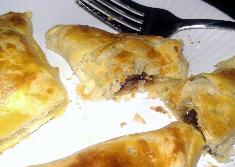 Recipe of Ultimate chocolate turnovers