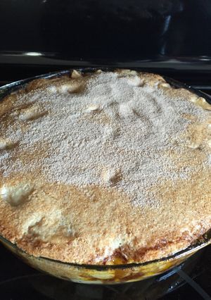 A picture of Apple Cobbler.