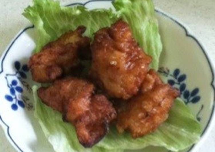 Recipe of Perfect Tender Chicken Karaage with Shio-koji