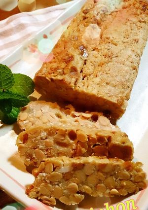 A picture of Homemade Mock-Tempeh for Indonesian Dishes.