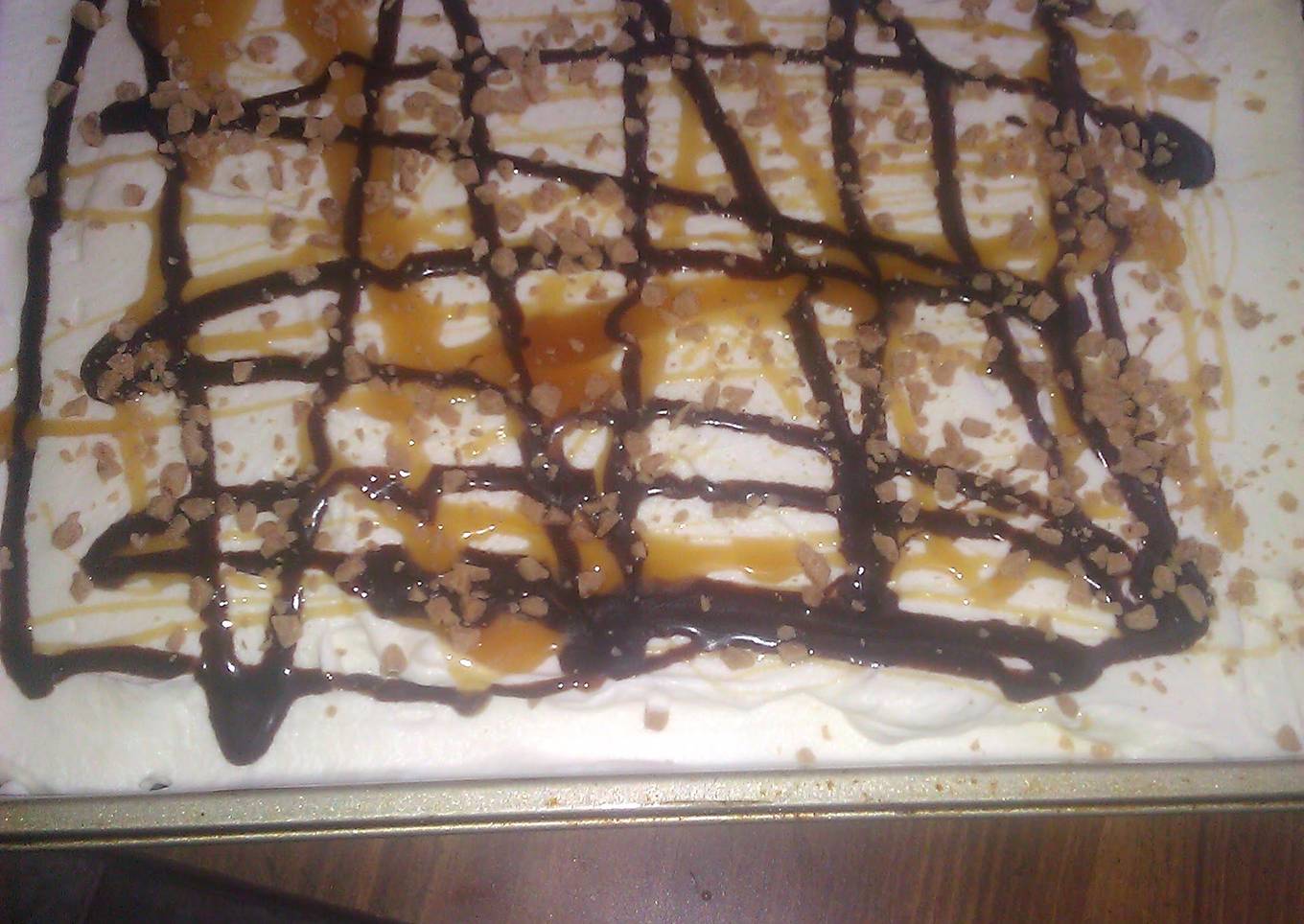 Heath Bar Cake