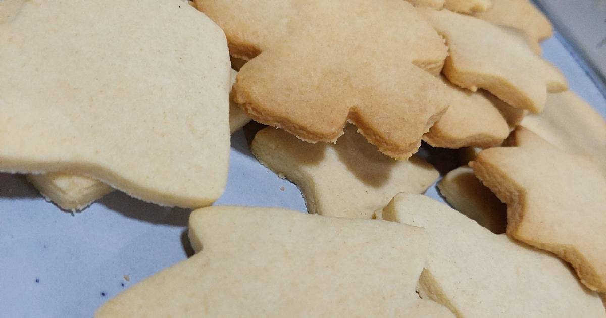 Galletas de mantequilla navideñas sin moldes especiales Receta de  poramoralhambre- Cookpad