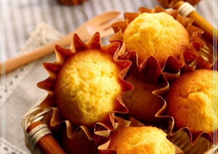 Recipe of Perfect Rich Madeleine with Caramelized Butter