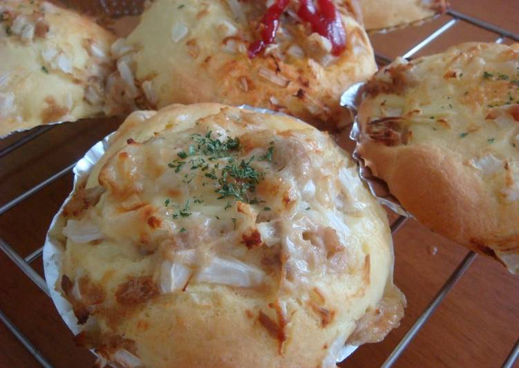 Step-by-Step Guide to Make Homemade Easy Tuna Mayo Bread From Cake Flour