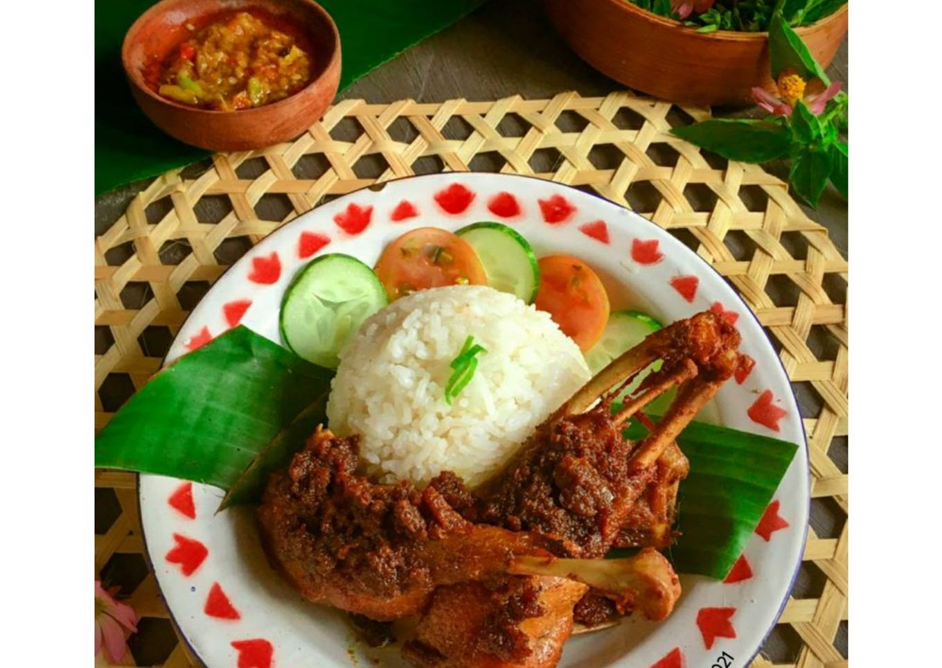 Bebek Goreng Bumbu Ungkep