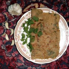 A picture of Buttery Garlic Paratha.