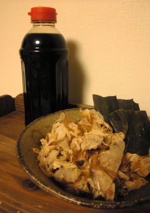 A picture of All-Purpose Traditional Japanese Sauce (Dashi Soy Sauce).