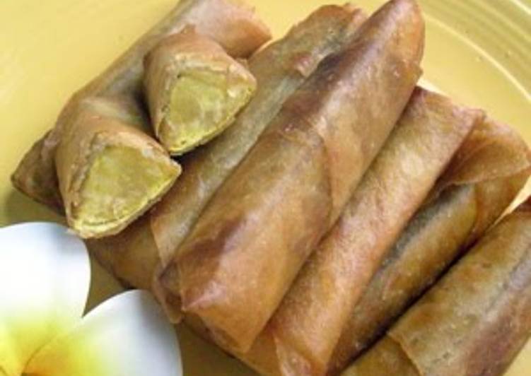 Banana Lumpia - Simple Hawaiian Dining