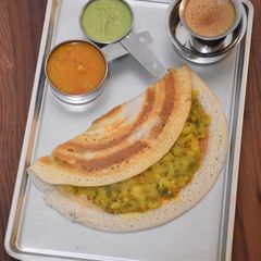 A picture of Masala dosa.