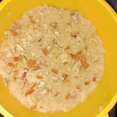 A picture of Mava burfi (from leftover ghee residue).