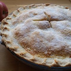 A picture of Crunchy Crush Apple Pie..😊.