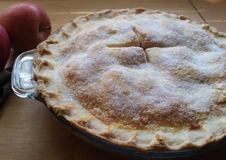 Crunchy Crush Apple Pie..😊