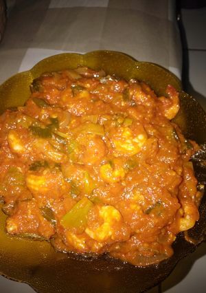 Foto resep Udang Saos Padang
