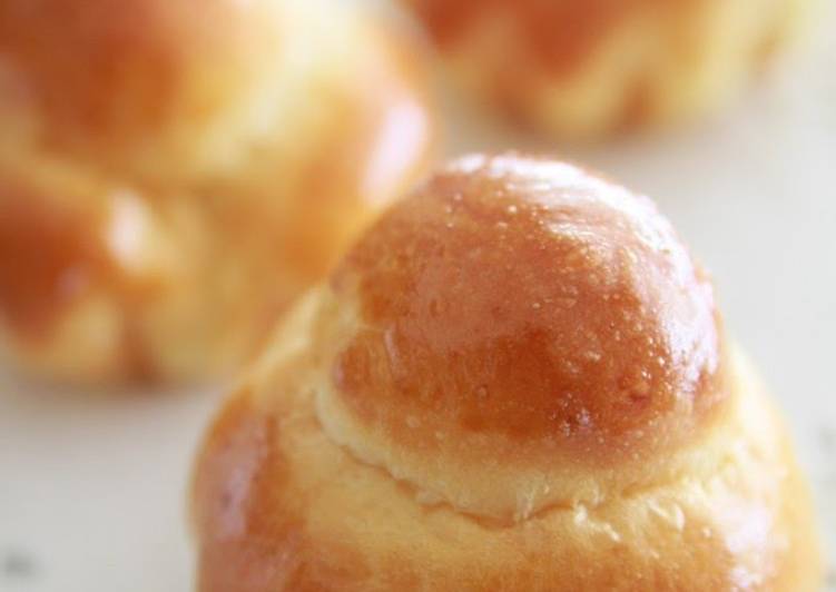 Recipe of Favorite Fluffy Brioche (3 Types)