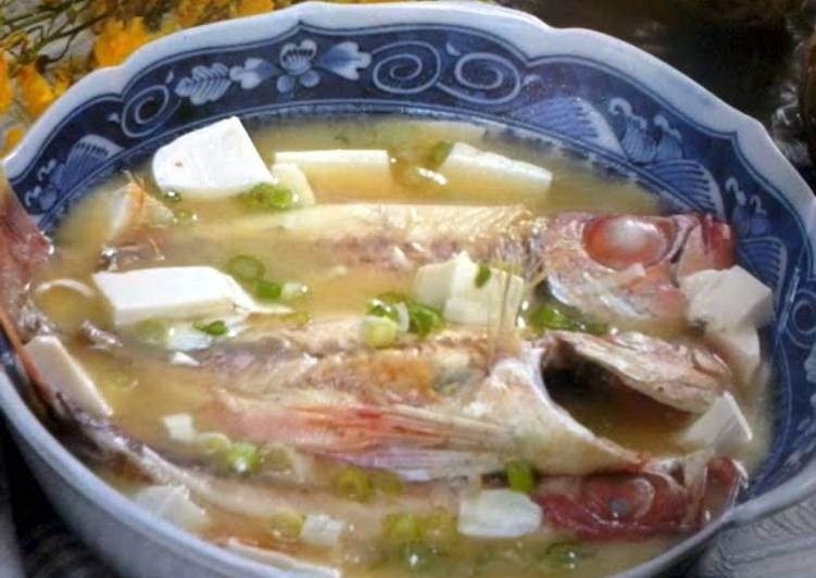 Simple Way to Make Ultimate Red-Eye Chub Miso Soup