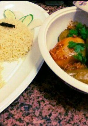 صورة لوصفة محشي الكوسه والبطاطا 😋