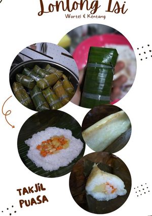 Foto resep Lontong isi sayuran