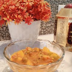 A picture of Aloo tamatar tangy curry.