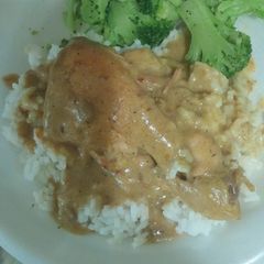 A picture of My twist on Baked Chicken.