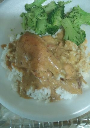 A picture of My twist on Baked Chicken.