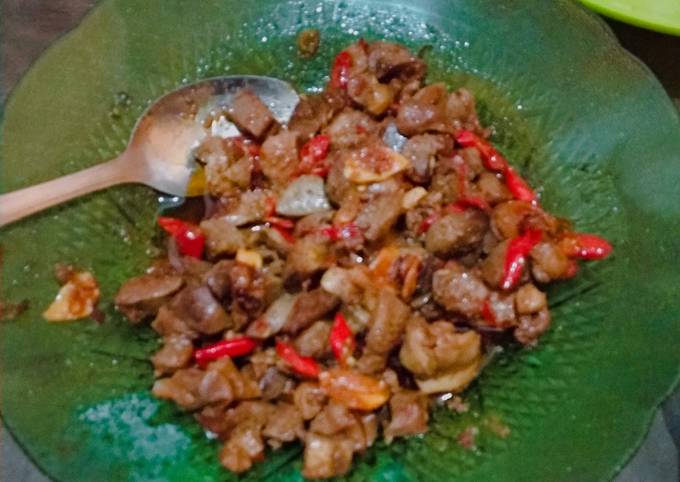 Sambal Goreng Ati Ampela