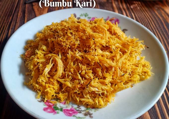 Bagaimana Membuat Serundeng Ayam Suwir (Bumbu Kari) Anti Gagal