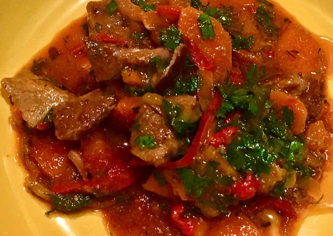 Блюда из болгарского перца: рецепты
